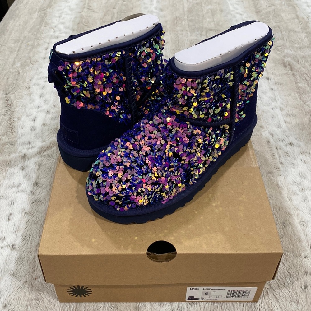 UGG Classic Mini Stellar Sequin
